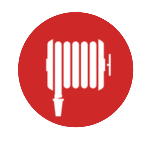 Ikona węża strażackiego